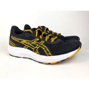 Asics Gel-Excite 9 Grade School Black/Amber Shoes Size‎ 5 Big Kids